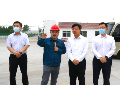 濰坊市委書記劉運一行蒞臨國邦醫(yī)藥下屬山東國邦藥業(yè)調研指導